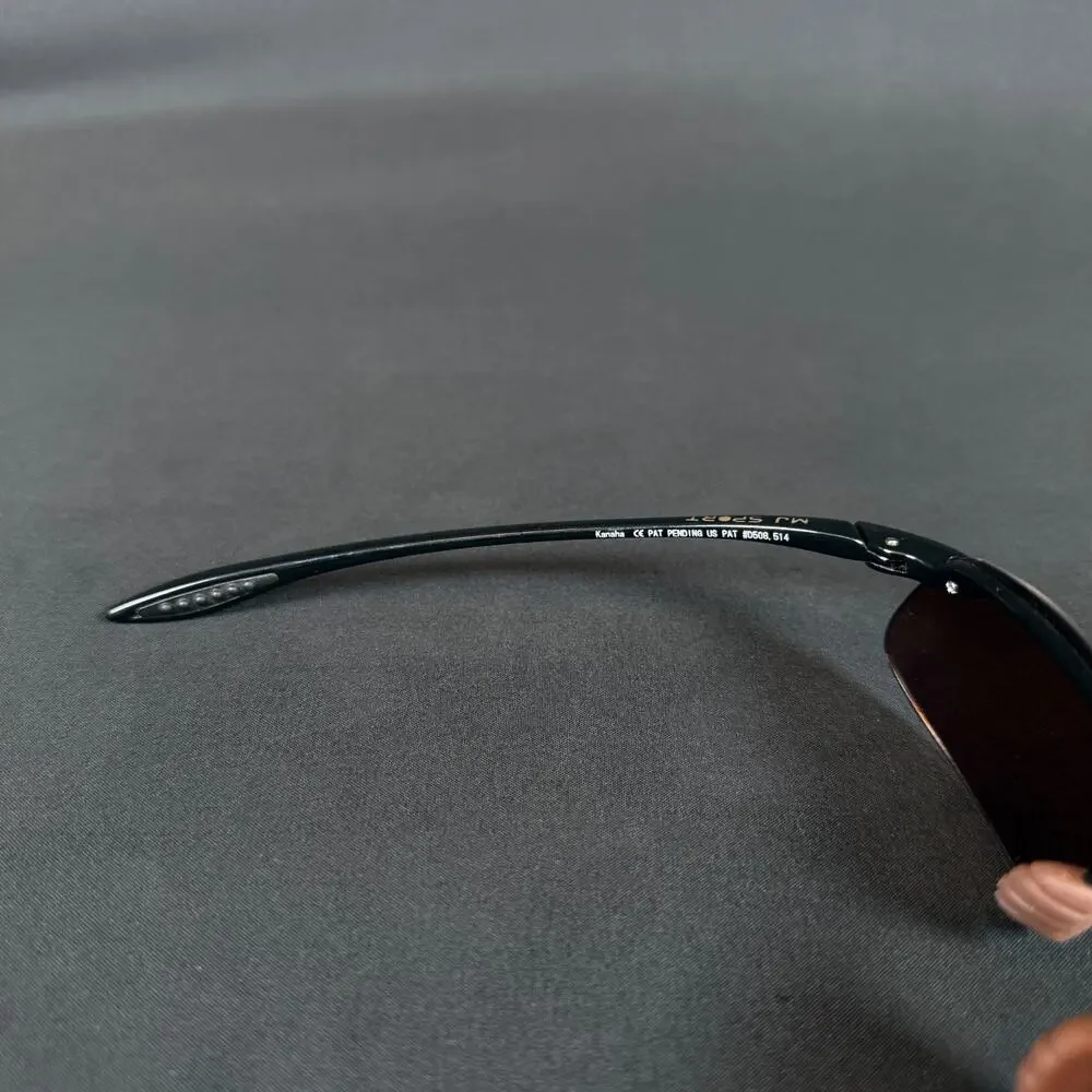 Maui Jim MJ-409-02 61 15-130 Black Sunglasses Made in Japan Only Frame